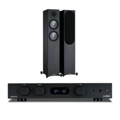 Audiolab 6000A AmplifierMonitor Audio Bronze 200 Speakers