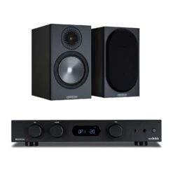 Audiolab 6000A AmplifierMonitor Audio Bronze 50 Speakers