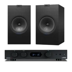 Audiolab 6000A AmplifierKEF Q350 Speakers