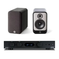 Audiolab 6000A Amplifier Q Acoustics Concept 30 Speakers