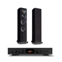 Audiolab 7000A Amplifier Wharfedale EVO4.3 Speakers