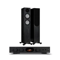 Audiolab 7000A Amplifier Monitor Audio Silver 200 7G Speakers