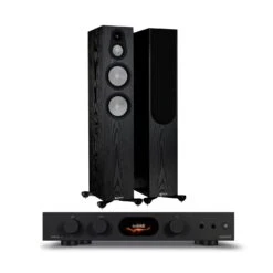 Audiolab 7000A Amplifier Monitor Audio Silver 300 7G Speakers