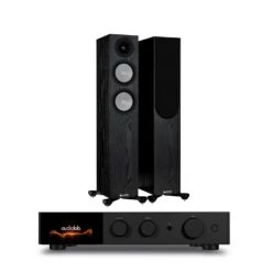 Audiolab 9000A Amplifier Monitor Audio Silver 200 7G Speakers