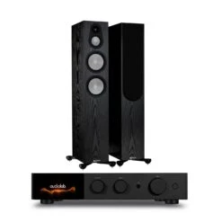 Audiolab 9000A Amplifier Monitor Audio Silver 300 7G Speakers