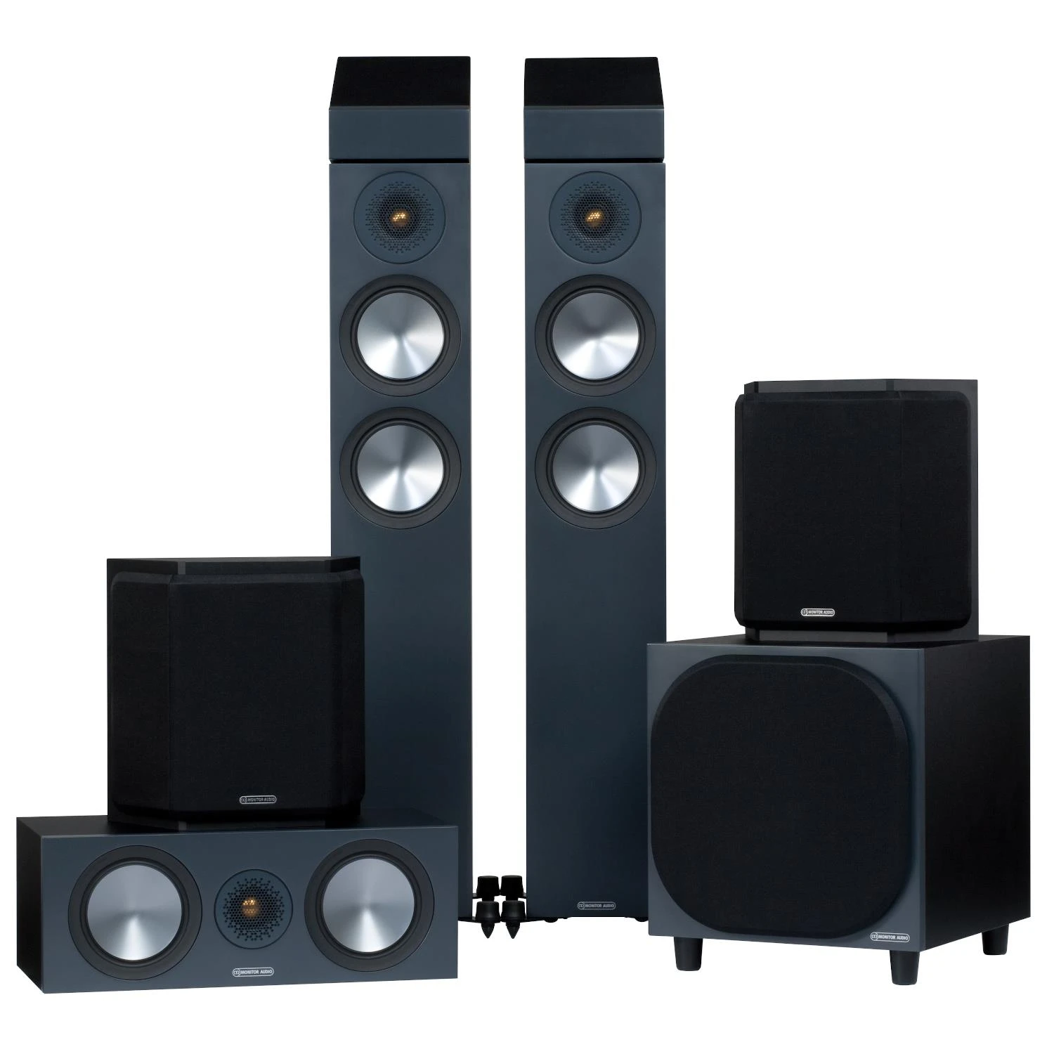 Monitor Audio Bronze 200 AMS Cinema 5.1.2 Speaker Package