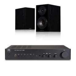 NAD C 316BEE V2 Integrated Amplifier Wharfedale Diamond 12.1 Speakers