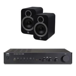 NAD C 316BEE V2 Integrated Amplifier Q Acoustics 3030i Speakers
