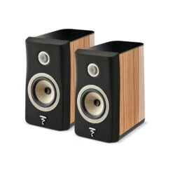 Focal Kanta N°1 (Black - Walnut Gloss) Bookshelf Speakers