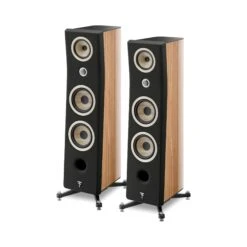 Focal Kanta N°3 (Black - Walnut Gloss) Floorstanding Speakers