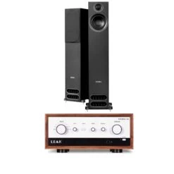 LEAK STEREO 130 (Walnut) Amplifier PMC Prodigy5 Speakers