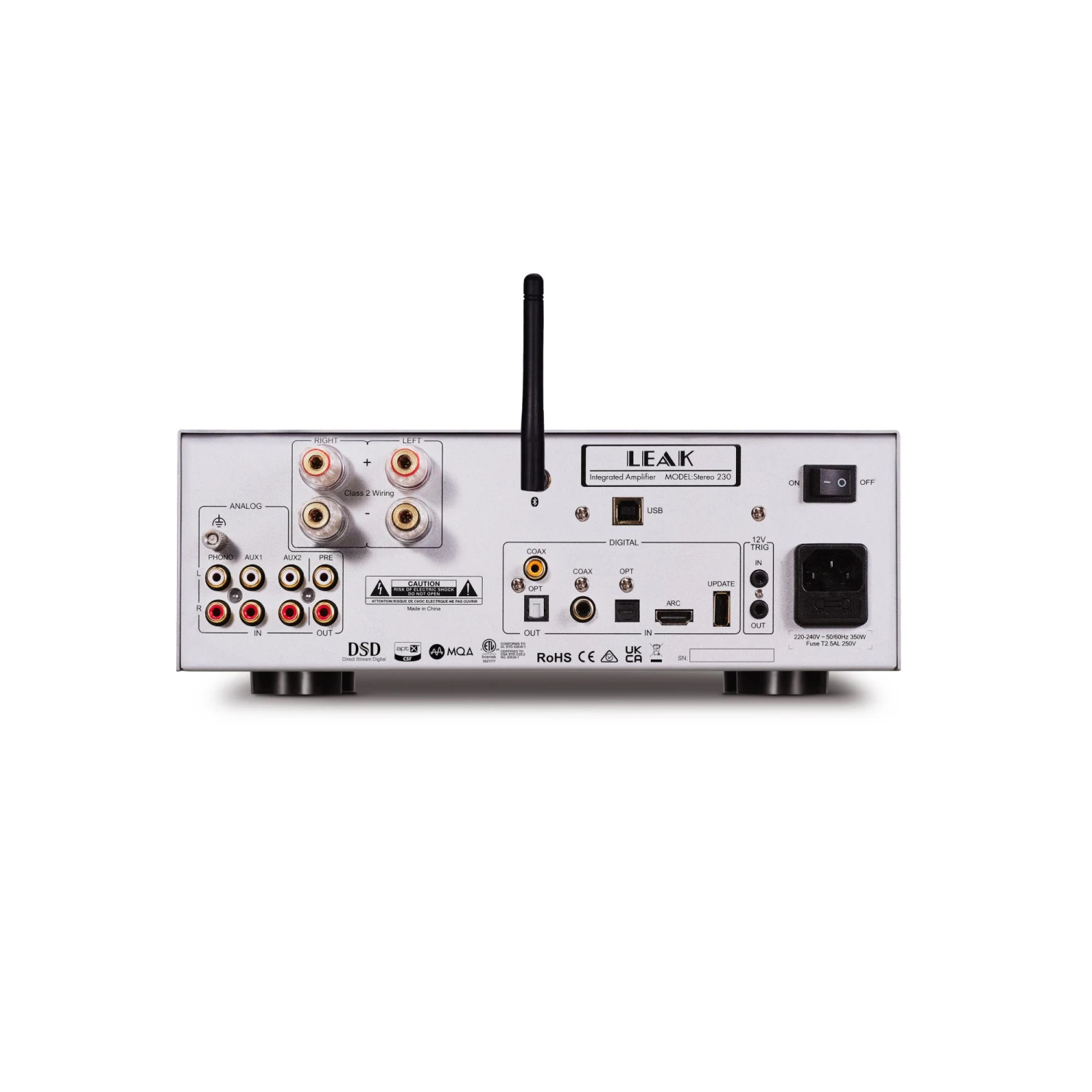 LEAK STEREO 230 (Silver) Integrated Amplifier - Image 4