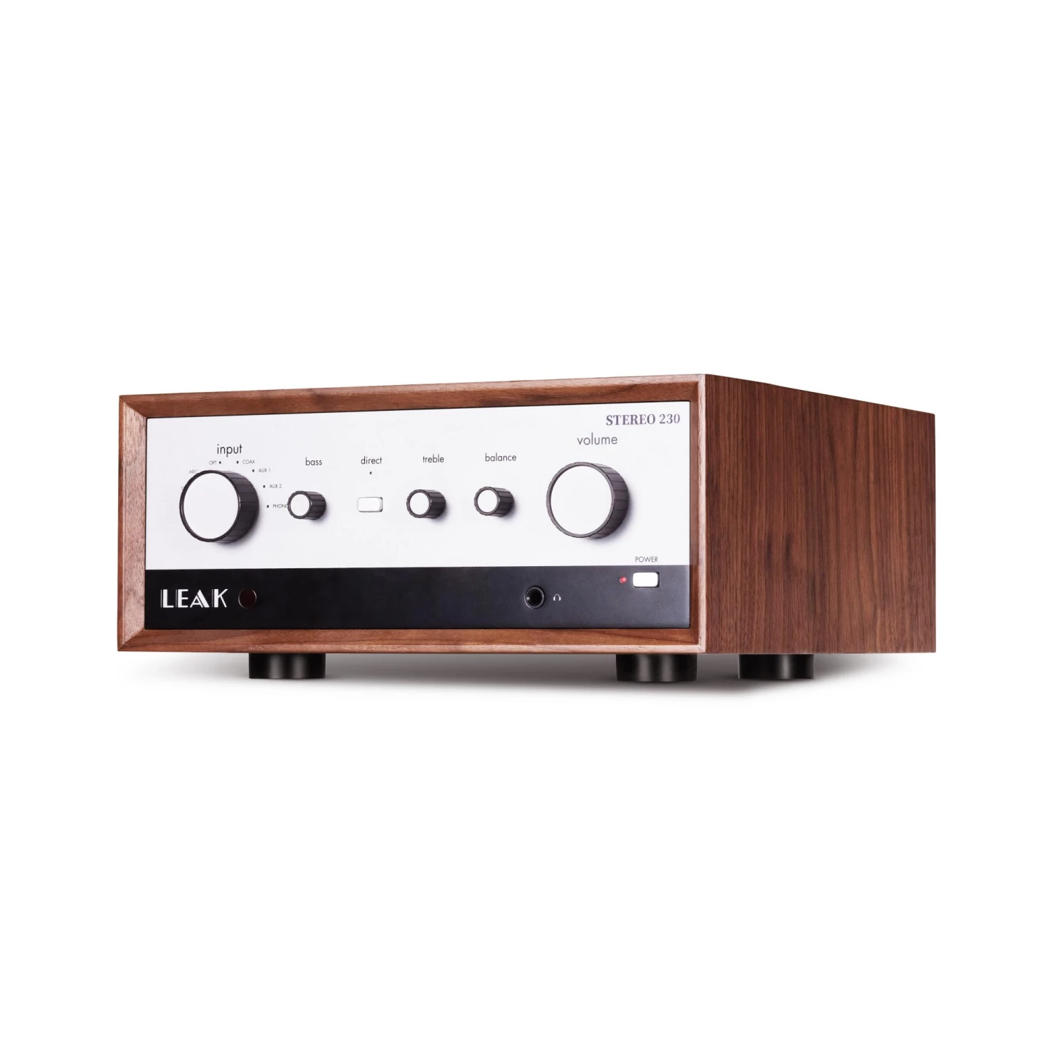 LEAK STEREO 230 (Walnut) Integrated Amplifier - Image 3
