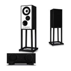 Mission 778X Amplifier Mission 700 Speakers (inc Stands)