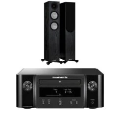 Marantz Melody X (M-CR612) System Monitor Audio Silver 2007G Speakers