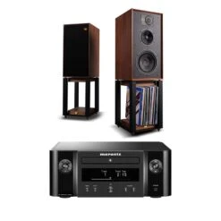 Marantz Melody X (M-CR612) System LINTON Heritage Speakers With Stands