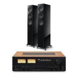 NAD C 3050 Amplifier KEF R5 Meta Speakers