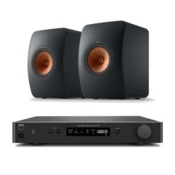 NAD C 338 Amplifier KEF LS50 Meta Speakers