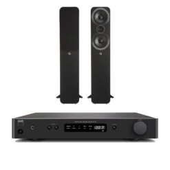 NAD C 338 Amplifier Q Acoustics 3050i Speakers