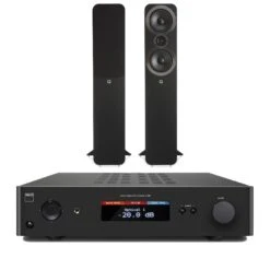 NAD C 368 Integrated AmplifierQ Acoustics 3050i Speakers