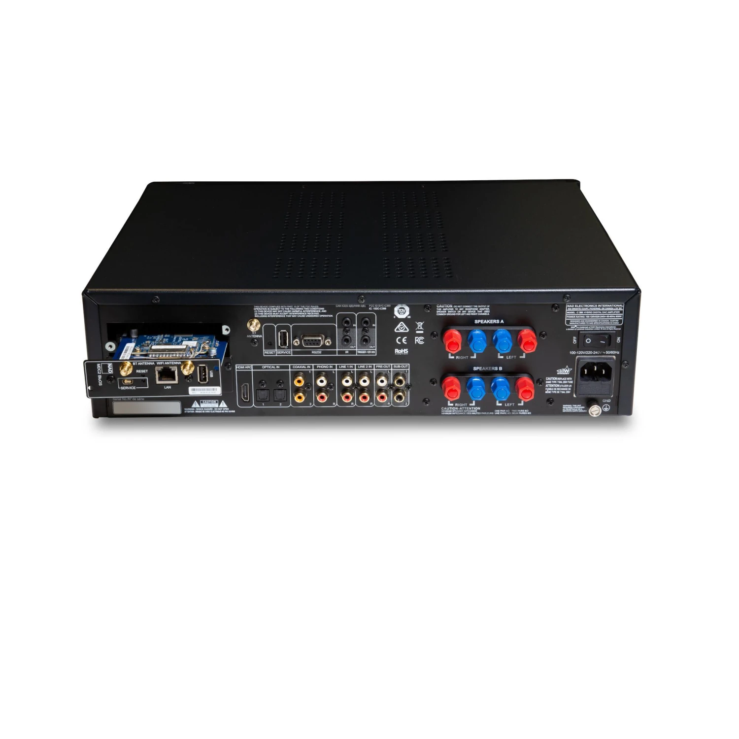 NAD C 399 Integrated Amplifier NAD MDC2 BluOS-D Module - Image 4