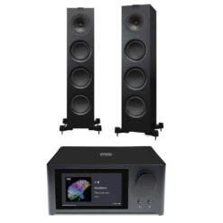 NAD C 700 Streaming System KEF Q750 Speakers