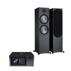 NAD C 700 Streaming System Monitor Audio Bronze 500 Speakers