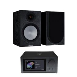 NAD C 700 Streaming System Monitor Audio Silver 100 7G Speakers
