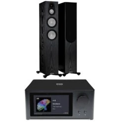 NAD C 700 Streaming System Monitor Audio Silver 300 7G Speakers