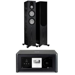 NAD M10 V2 Streaming System Monitor Audio Silver 300 7G Speakers