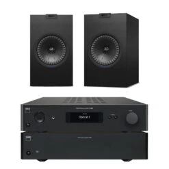 NAD C 658 Music Streamer / DAC / Preamp NAD C 268 Stereo Power Amplifier KEF Q150 Speakers