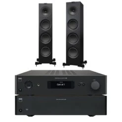 NAD C 658 Music Streamer / DAC / Preamp NAD C 268 Stereo Power Amplifier KEF Q750 Speakers