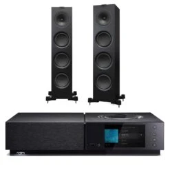 Naim Uniti Nova Streaming System KEF Q750 Speakers