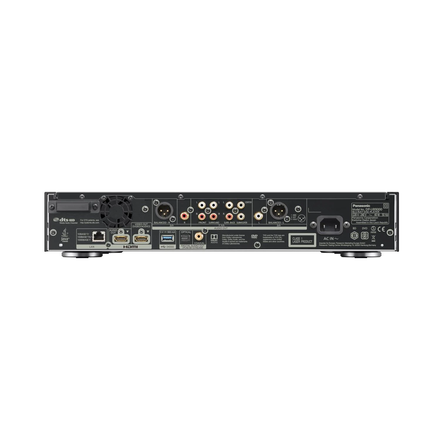 Panasonic DP-UB9000EB1 4K UHD Blu-ray Player - Image 5