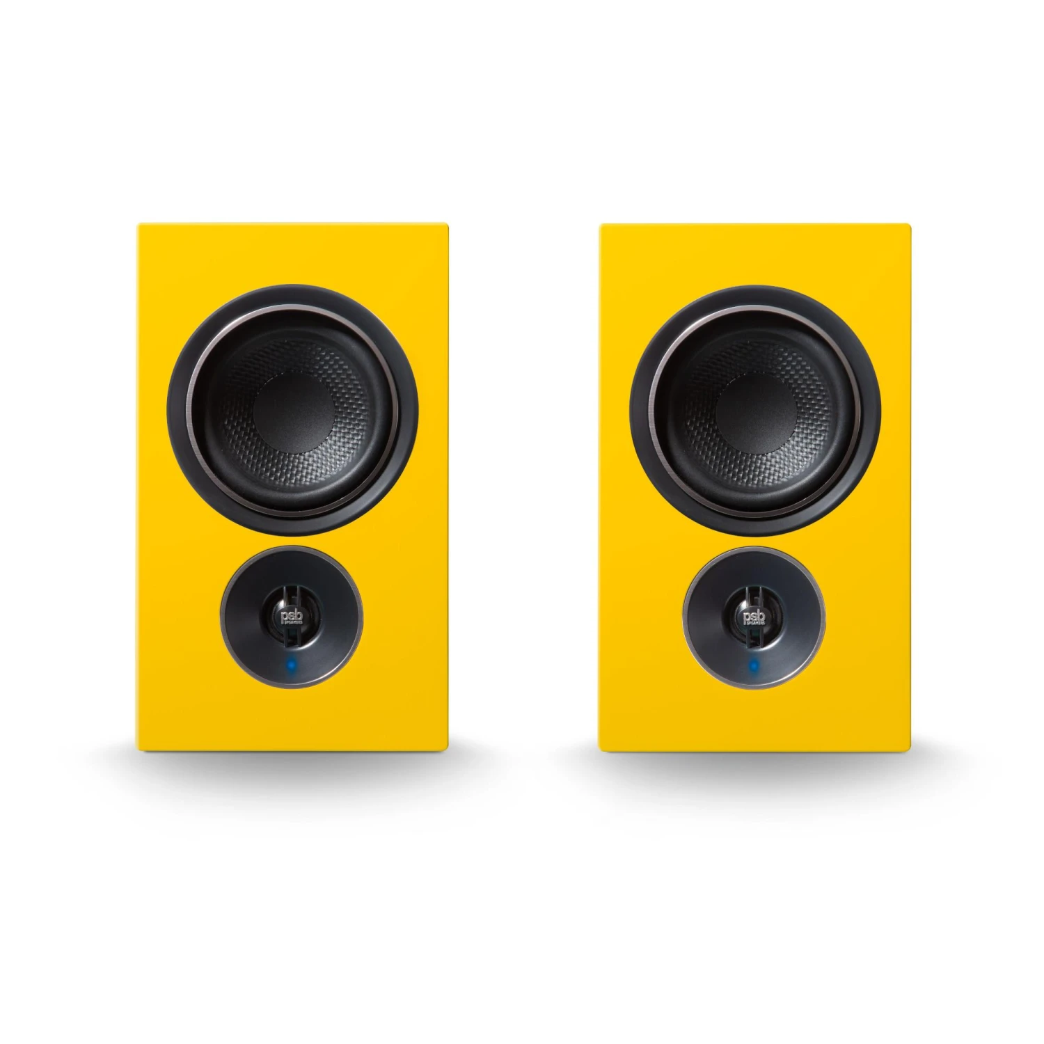 PSB Alpha IQ (Tangerine Yellow) Wireless Speakers With BluOS - Image 2