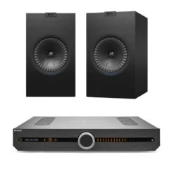 Roksan Attessa Streaming Amplifier KEF Q350 Speakers