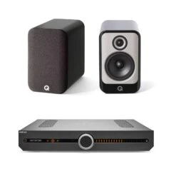 Roksan Attessa Streaming Amplifier Q Acoustics Concept 30 Speakers