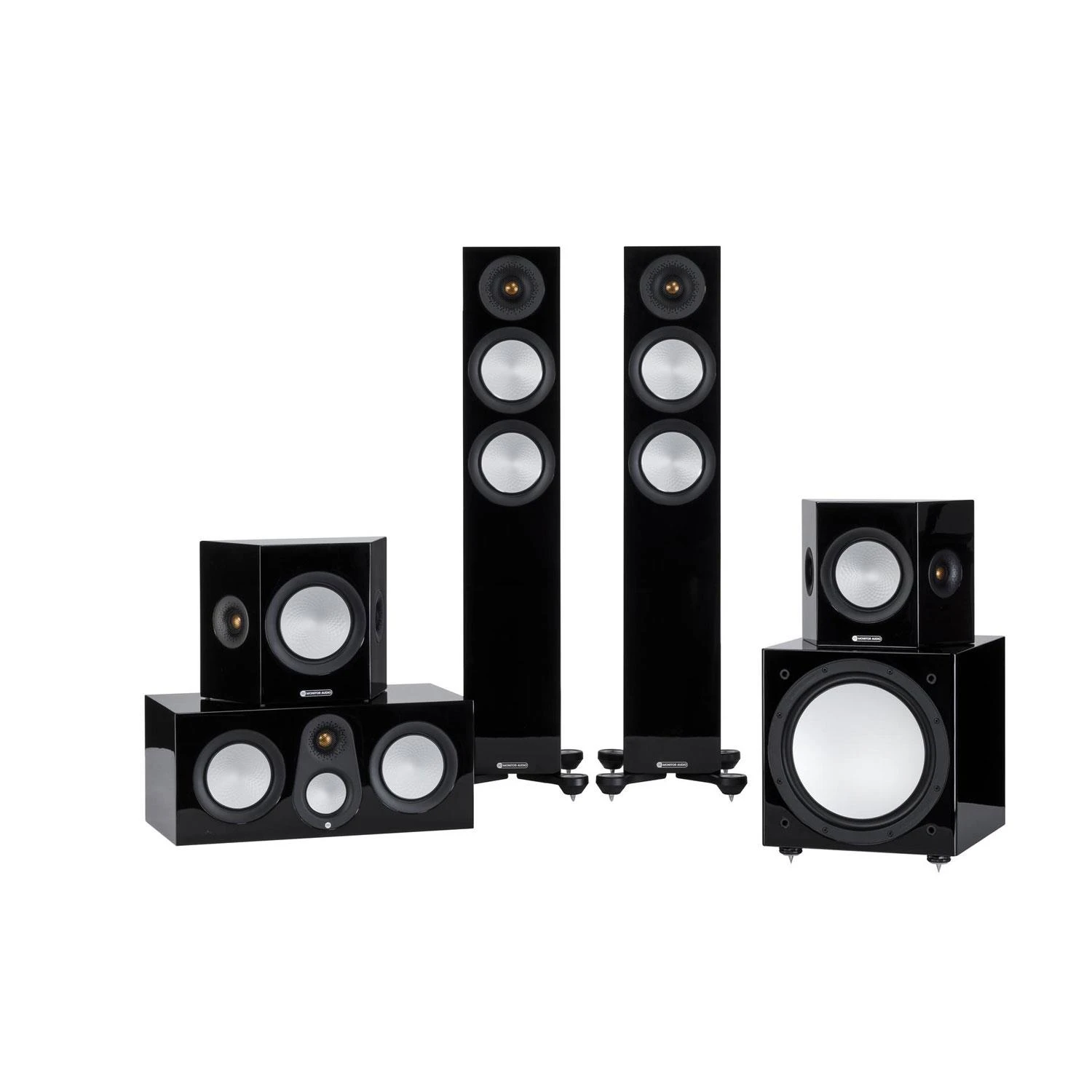 Monitor Audio Silver 200 7G Cinema 5.1 Speaker Package