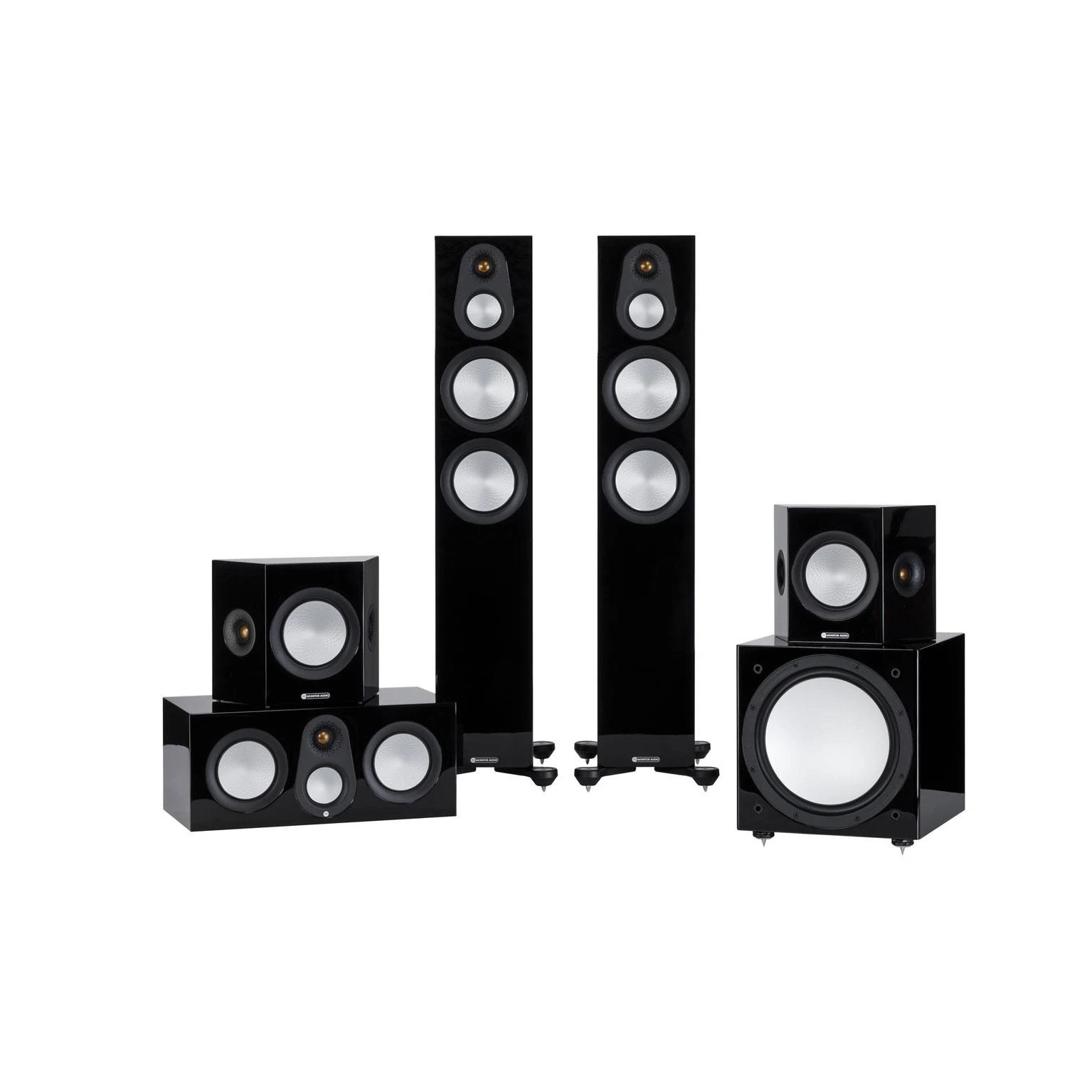 Monitor Audio Silver 300 7G Cinema 5.1 Speaker Package